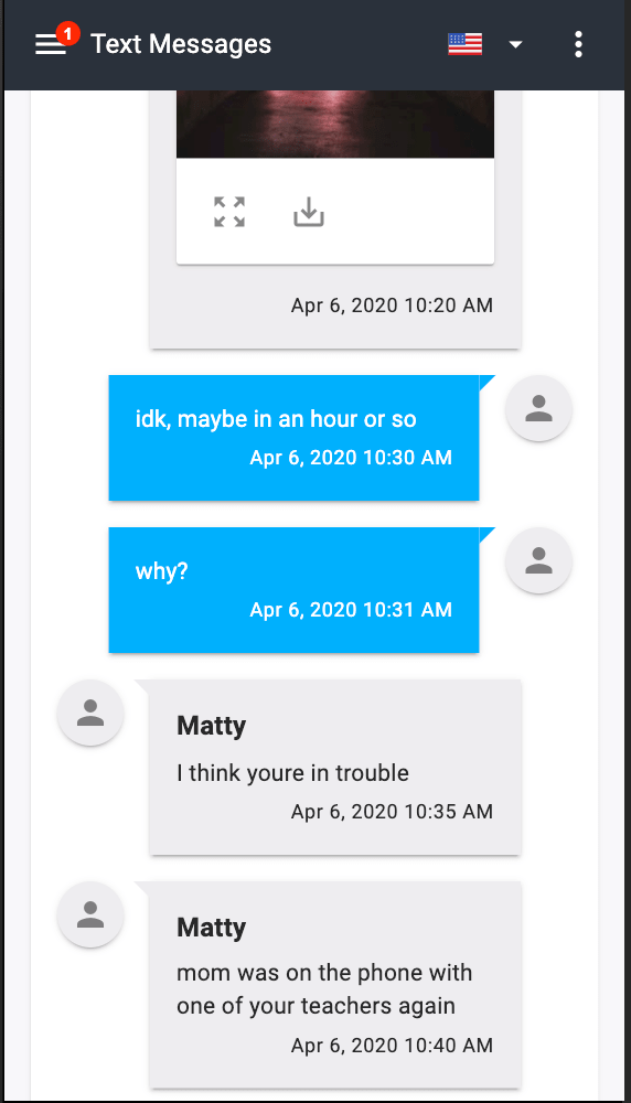 Rastreo Mensajes de Texto de otro telefono con la aplicación mSpy