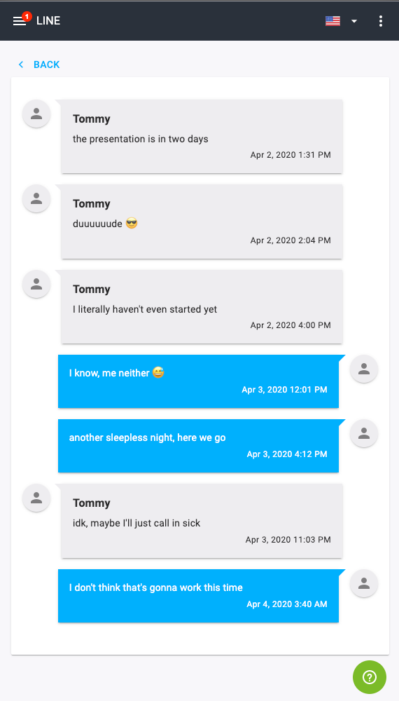 Espionner LINE, Lire à distance tous les messages texte LINE